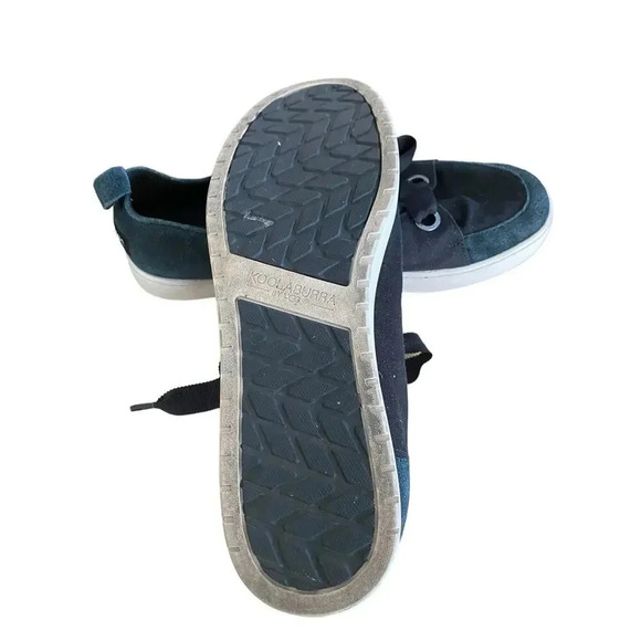 Koolaburra by UGG Women's Black Ribbon Lace Up Penley Canvas Sneaker Size 11 - Picture 6 of 7